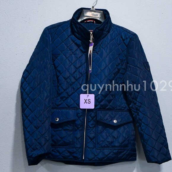 Tommy Hilfiger Ladies' Quilted Jacket in blue - Picture 2 of 7